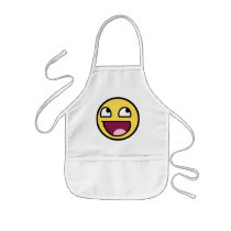 awesome smiley face awesome face aprons