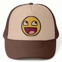 awesome smiley face awesome face hats