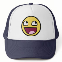 awesome smiley face awesome face hats