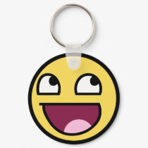 awesome smiley face awesome face keychains by strk3 awesome smiley face awesome face keychains