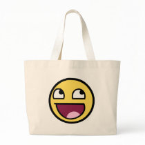Awesome Smiley Face bags