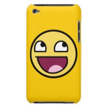 awesome smiley face rage f7u12 funny meme ipod touch case