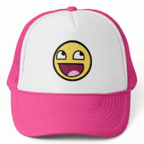 Awesome Smiley Mesh Hat