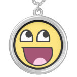 Awesome Smiley Internet Meme Necklaces