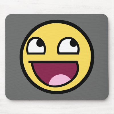 Awesome Smiley Mousepads by MemeRegime
