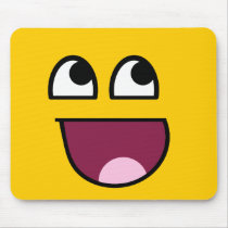 Awesome Smiley Mouse Pad