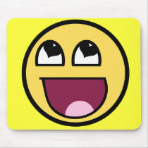 Awesome Smiley Mousepad