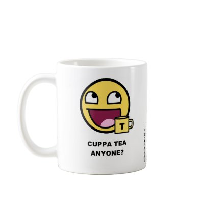 Awesome Smiley Mug by DelightfullyMad
