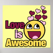 Awesome Smiley Poster