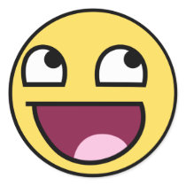 awesome smiley stickers