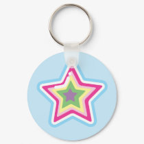 Awesome Star Keychain