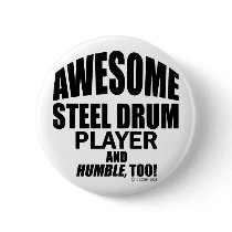 Awesome Steel Drum Player buttons by Awesome_Musician Awesome Steel Drum Player buttons