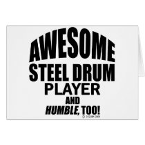 Awesome Steel Drum Player cards by Awesome_Musician Awesome Steel Drum Player cards