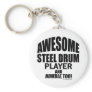 Awesome Steel Drum Player Key Chains