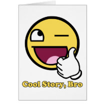 Awesome Story Greeting Card