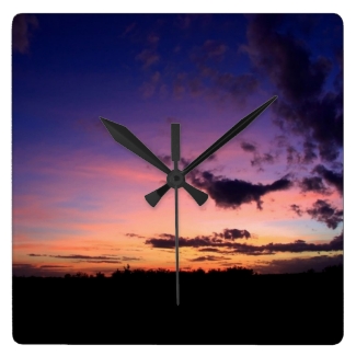 Awesome Sunset Wall Clock