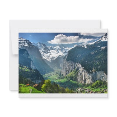 Awesome Switzerland Alps Custom Announcement by hdr1_com