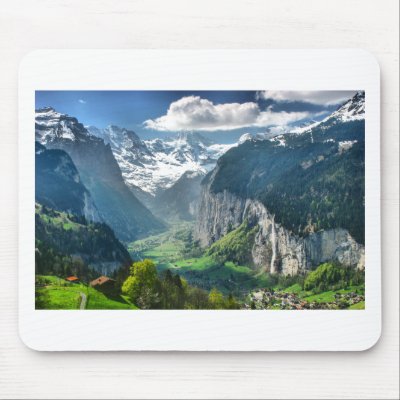 Awesome Switzerland Alps Mouse Pads