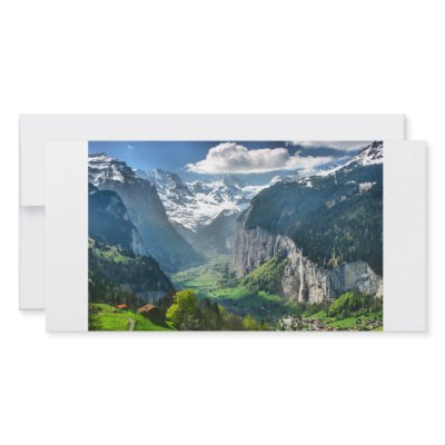 Awesome Switzerland Alps Photo Cards by hdr1_com