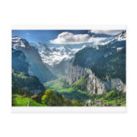 Awesome Switzerland Alps Post Card