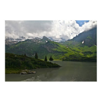 Awesome Switzerland Alps Poster or Canvas Print