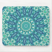 Awesome Tie Dye Inspired Retro Abstracts Mouse Pad