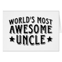 Awesome Uncle Greeting Card