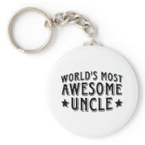 Awesome Uncle Keychain