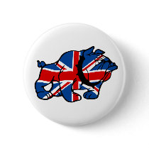 Awesome Union Jack Pinback Buttons