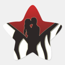 Awesome Valentines day gifts - Customisable Star Stickers