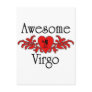 Awesome Virgo Postcard