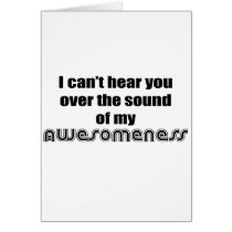 Awesomeness Greeting Card