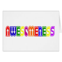 Awesomeness Card
