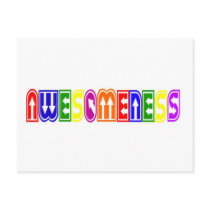 Awesomeness Post Cards