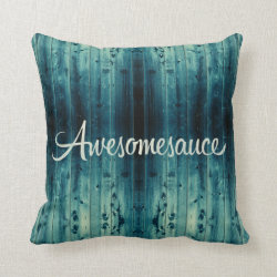 Awesomesauce Wood Panel Pillows
