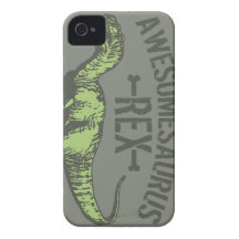 Awesomesaurus Rex iPhone 4 Case