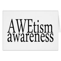 AWEtism Awareness Cards