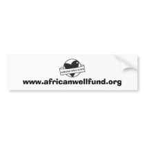 AWF bumpersticker Bumper Stickers