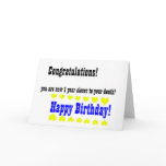 Awful funny Happy Birthday card
