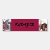 Awk-Rock Bumper Sticker