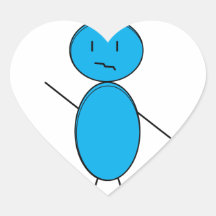 Awkward Man Sticker