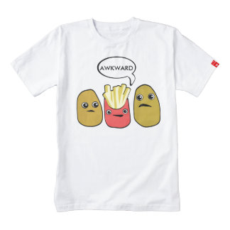 Awkward Potato Moments Zazzle HEART T-Shirt