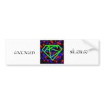 awkward silence stuff bumper sticker