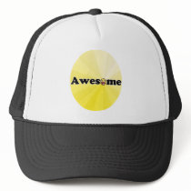 Awsome Face Smiley Mesh Hats