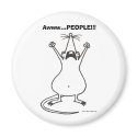 Awww...PEOPLE!!! Rat Magnet by GranddadRat Awww...PEOPLE!!! Rat Magnet