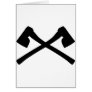 ax axe crossed icon greeting cards