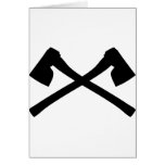ax axe crossed icon cards