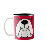 AX- Funny Bulldog Face Cartoon Mug mug