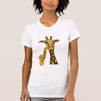 AX- Giraffe Playing the Sax Shirt