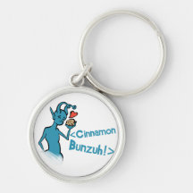 Ax Hearts Buns Keychain